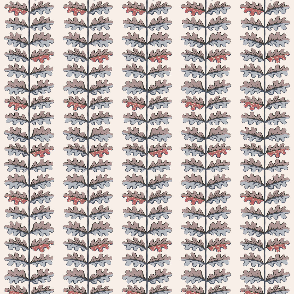 Quercus Wallpaper - Chambray