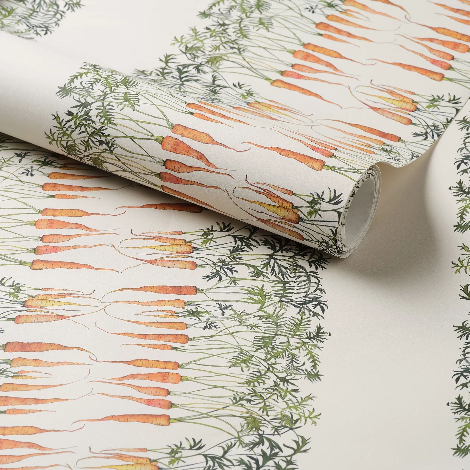 Carrot Stripe Wallpaper