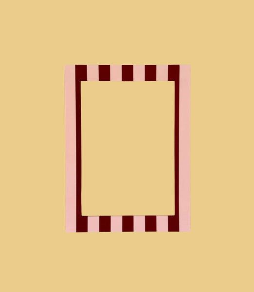 Pink PJ Stripes Picture Frame