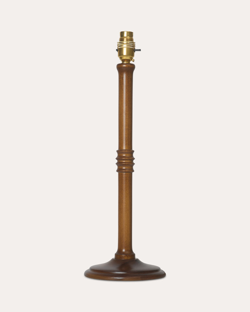 The Unlacquered Lampstand in Wood