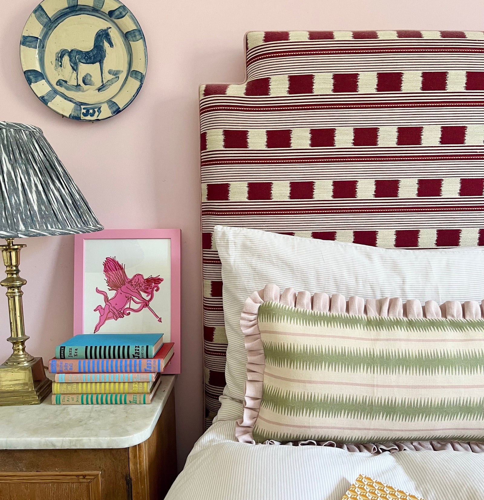 Squiggle Fabric - Pickle