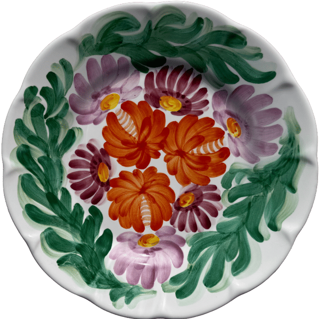 Campo Plate, Orange - 25cm