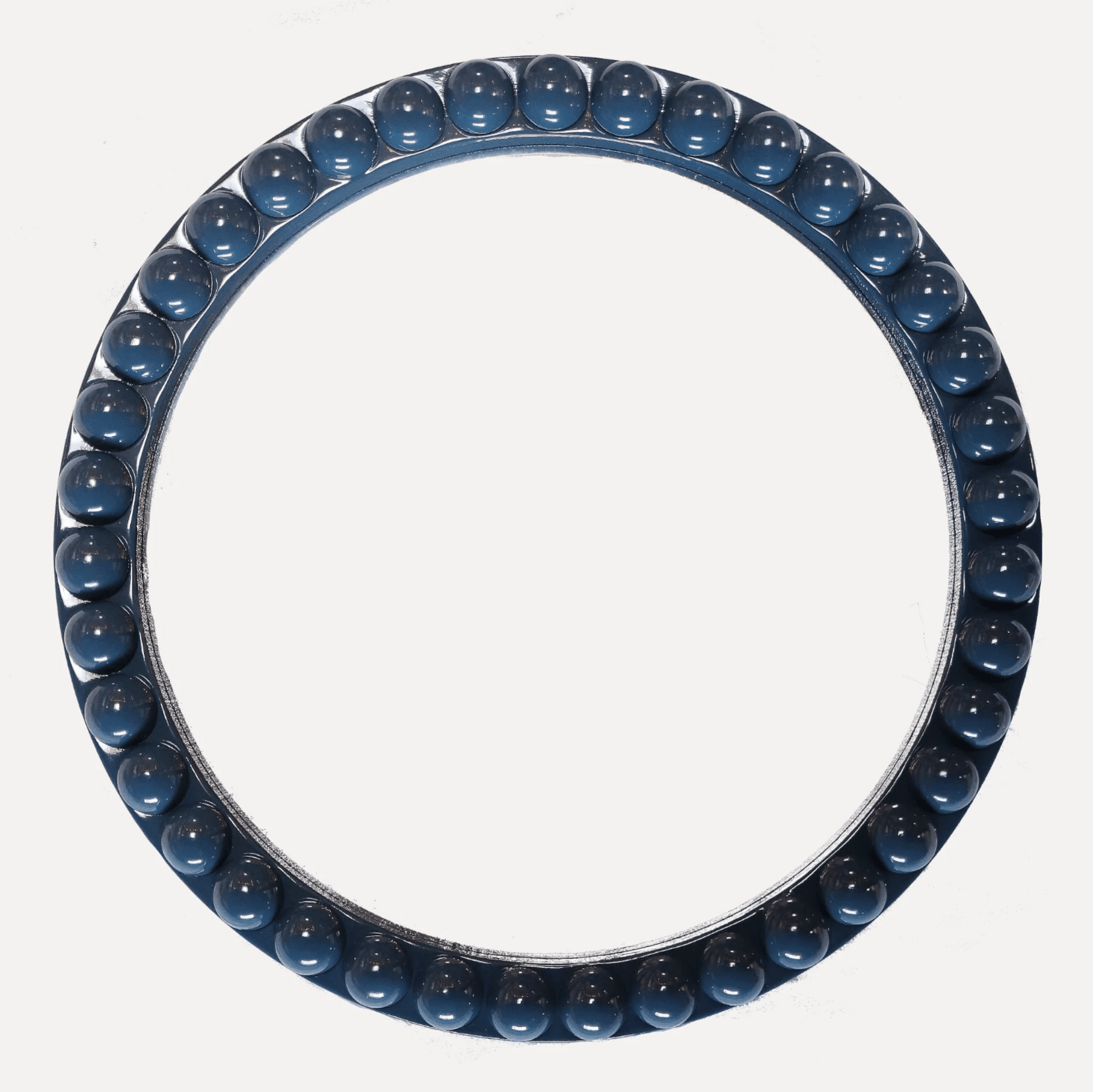 Round Over-Sized Bobbin Mirror