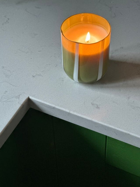 Atina Candle | Fresh Olive & Lemon Scented Candle