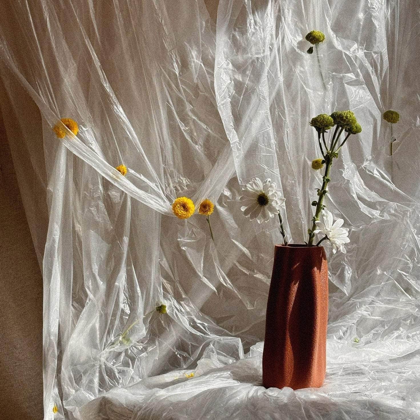 Tall Vase - Burnt Ochre