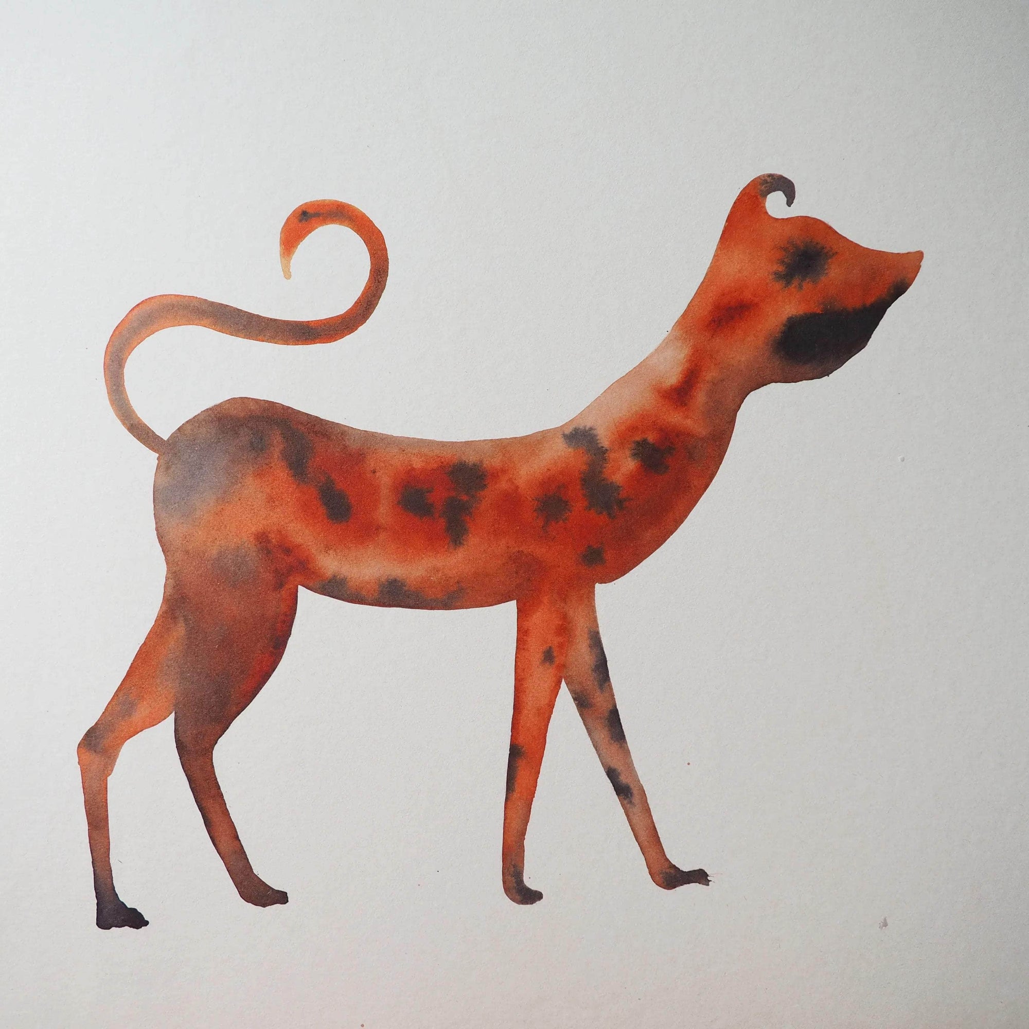 Original Painting Of 2 Mythical Beasts