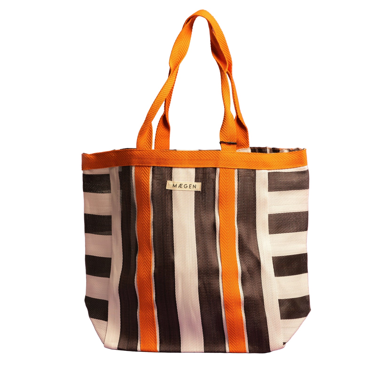 Everywhere Bag | Orange/ White/ Aubergine