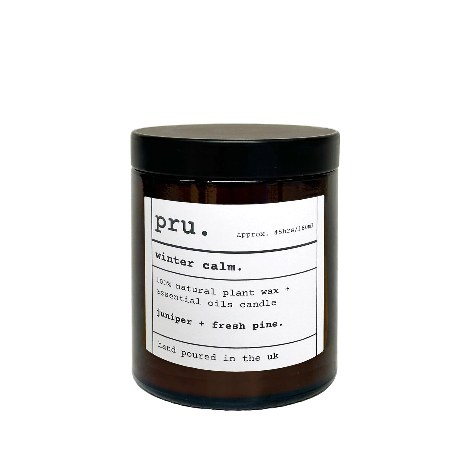 Apothecary 100% Essential Oil Massage Candle - Winter Calm