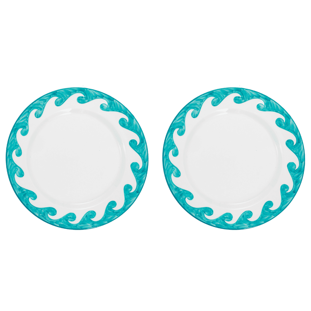 Acqua Dive In Dinner Plate Set-Of-Two