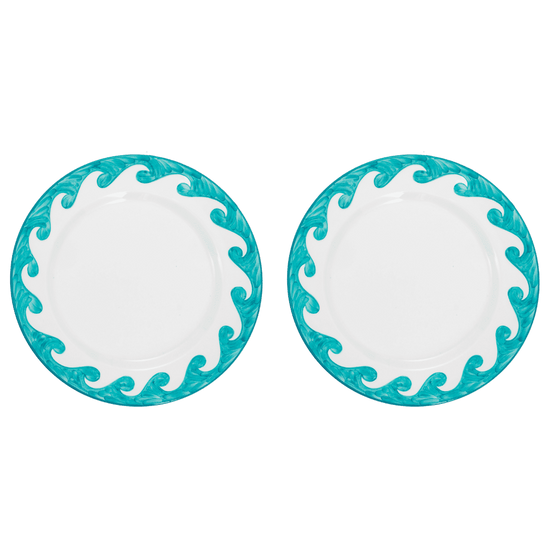 Acqua Dive In Dinner Plate Set-Of-Two