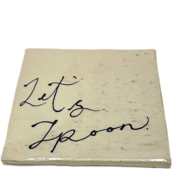 Let's Spoon Coaster