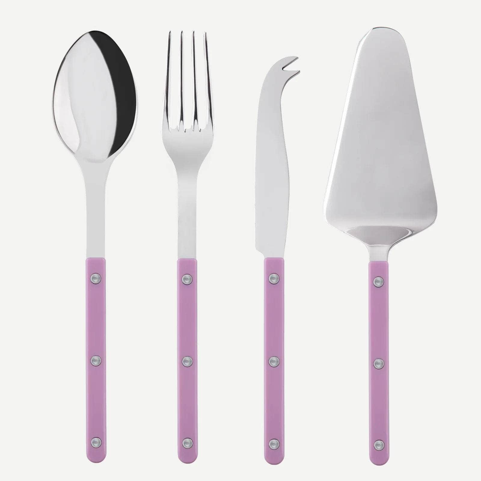 Bistrot Daily Serving Set, Rose Pink