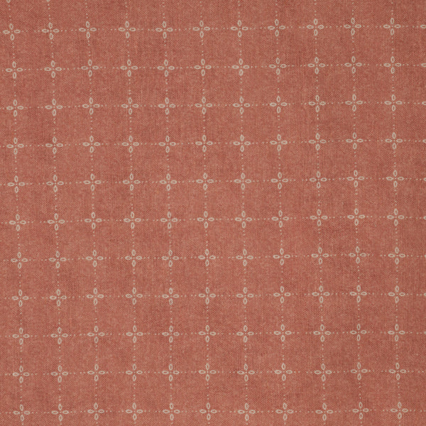 Tiroler Check Fabric - Soft Red
