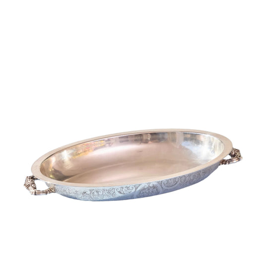 Pair of Silver-plated Serving Dishes (set of 2)
