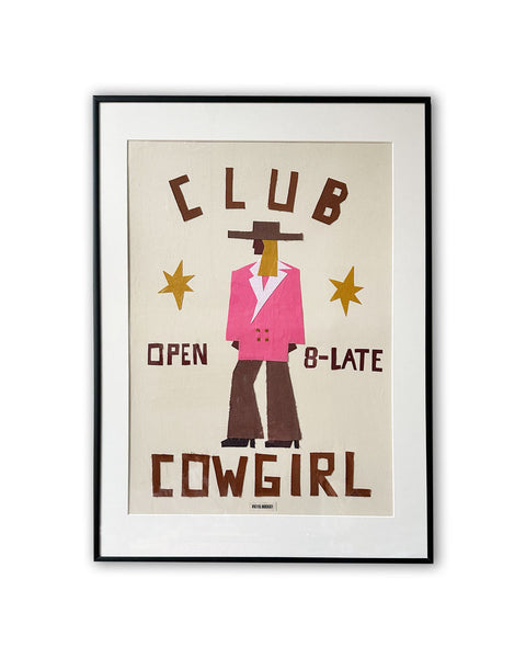 Club Cowgirl Print