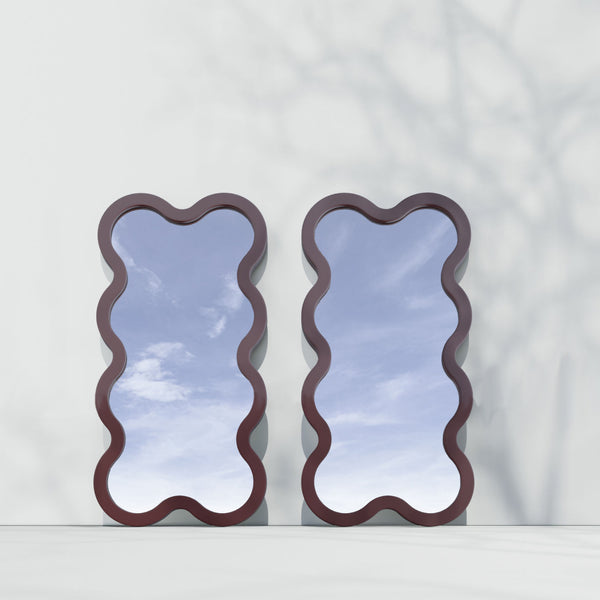 Hvyli 8 - Narrow Wavy Mirror