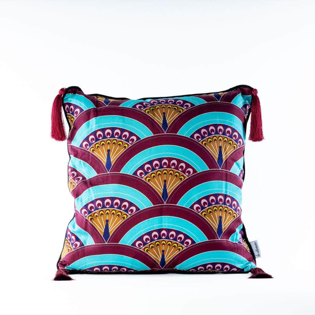 Les Ottomans x Matthew Williamson Silk Cushion - Style 02