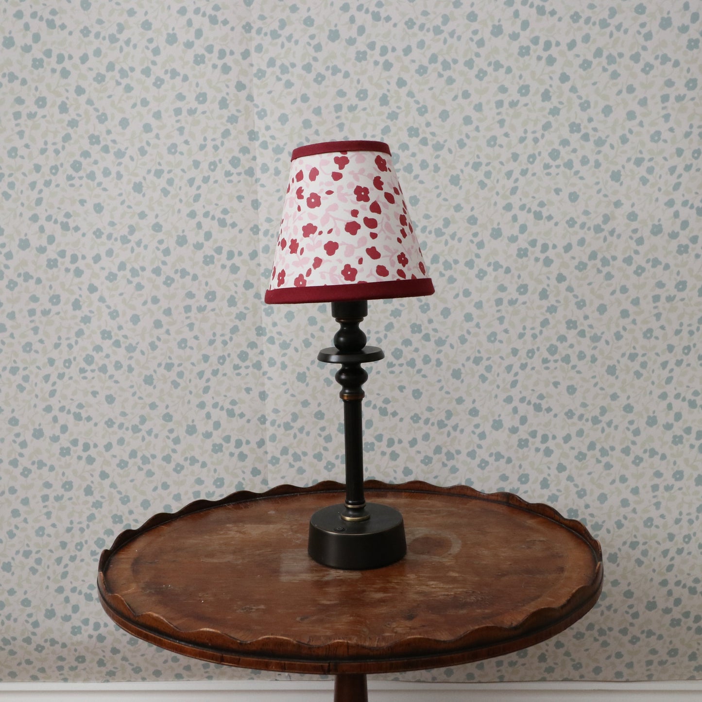 Lampshade - Small Clip-On Blossom Two Pinks