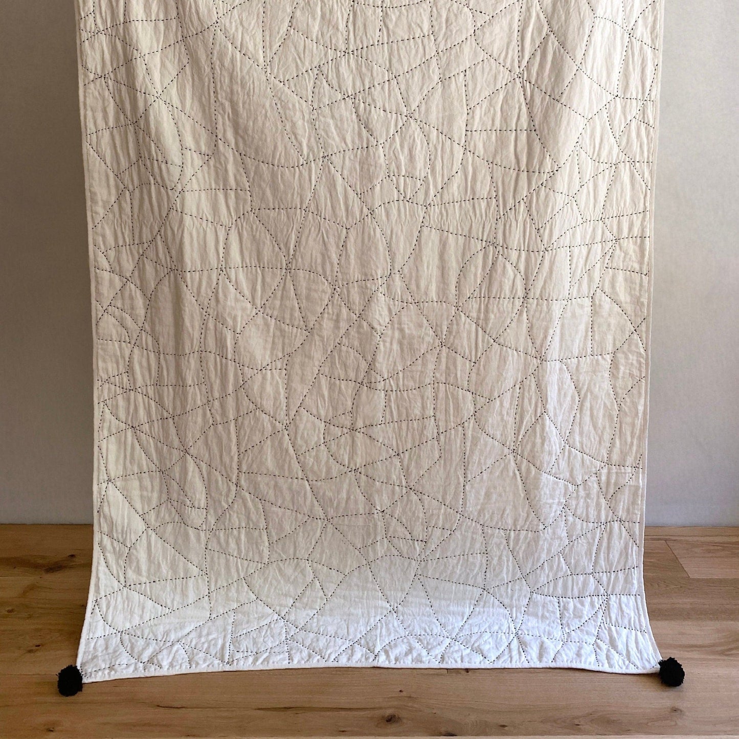 Phoebe Hand Stitched Quilted Throw