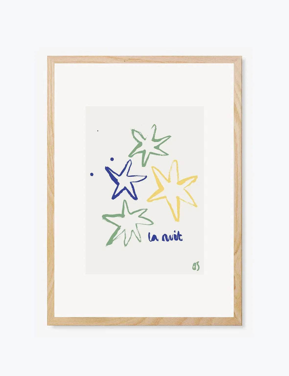 La Nuit in Colour Print