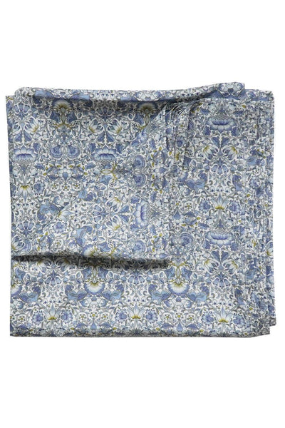 Flat Top Sheet Made With Liberty Fabric Lodden China Blue