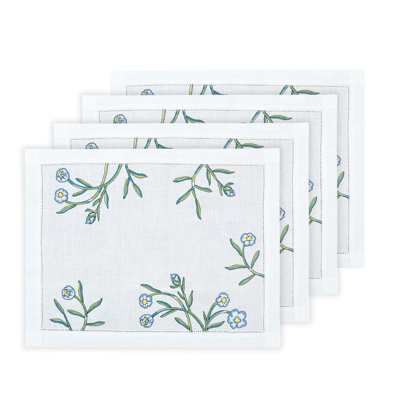 Watercolour Bloom - Placemats (Set of 4)