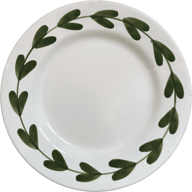 Cesare Plate 25 cm Green