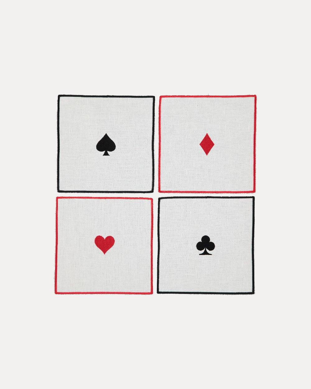 Cocktail Napkin, Suit (of Cards), Clubs