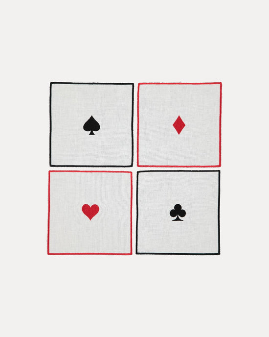 Cocktail Napkin, Suit (of Cards), Clubs