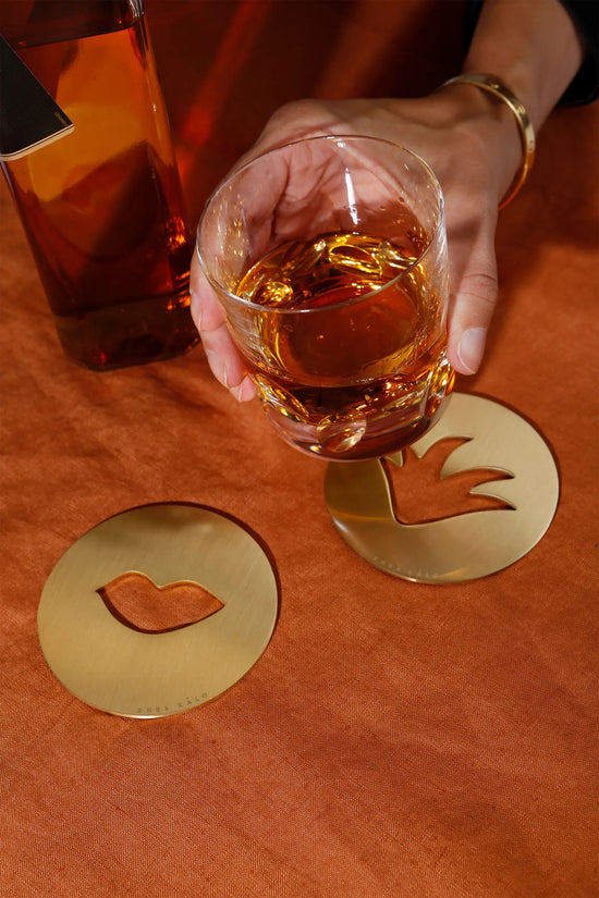 Kiss Coasters - Set of Four