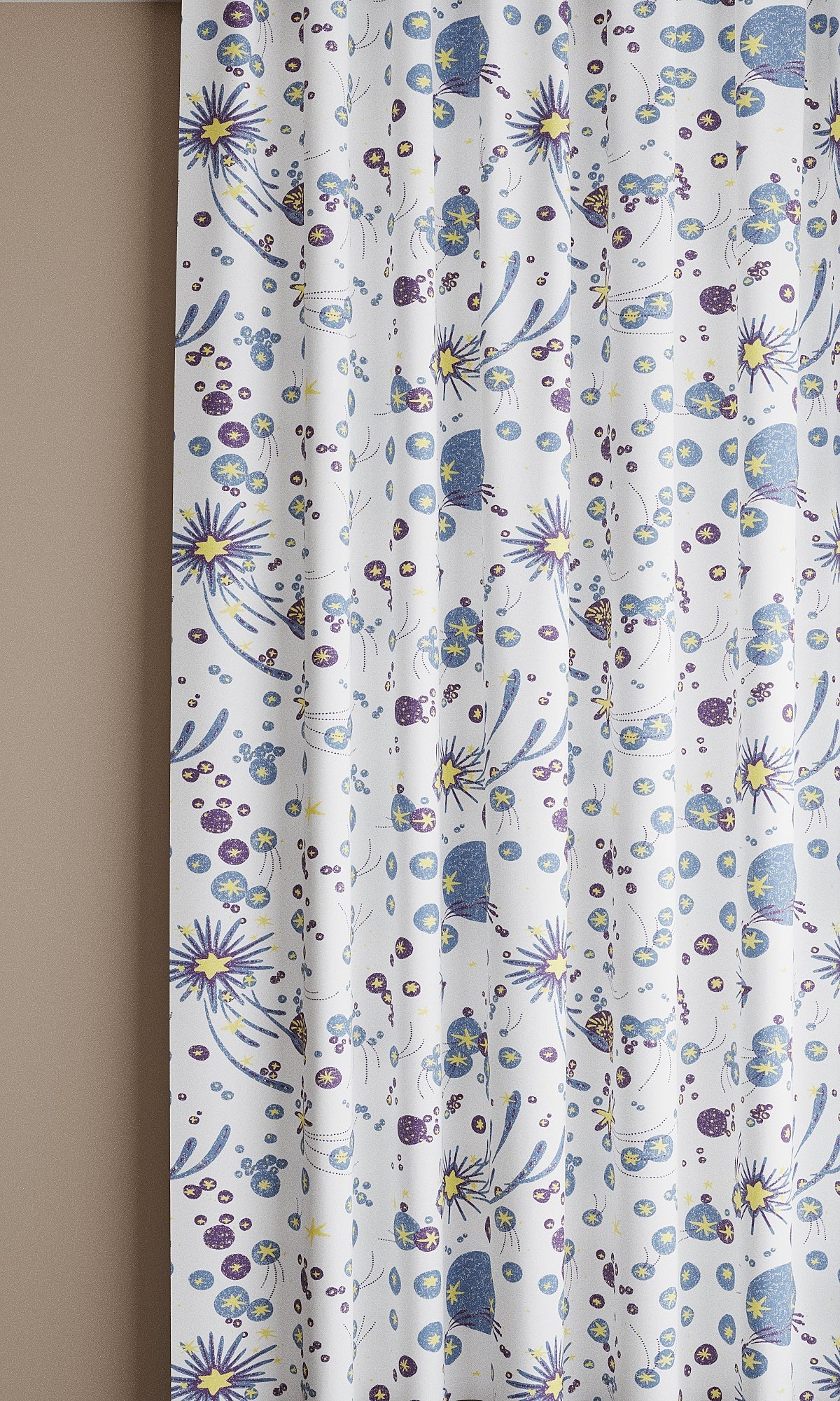 Solaris Linen Cotton Fabric Denim Blue