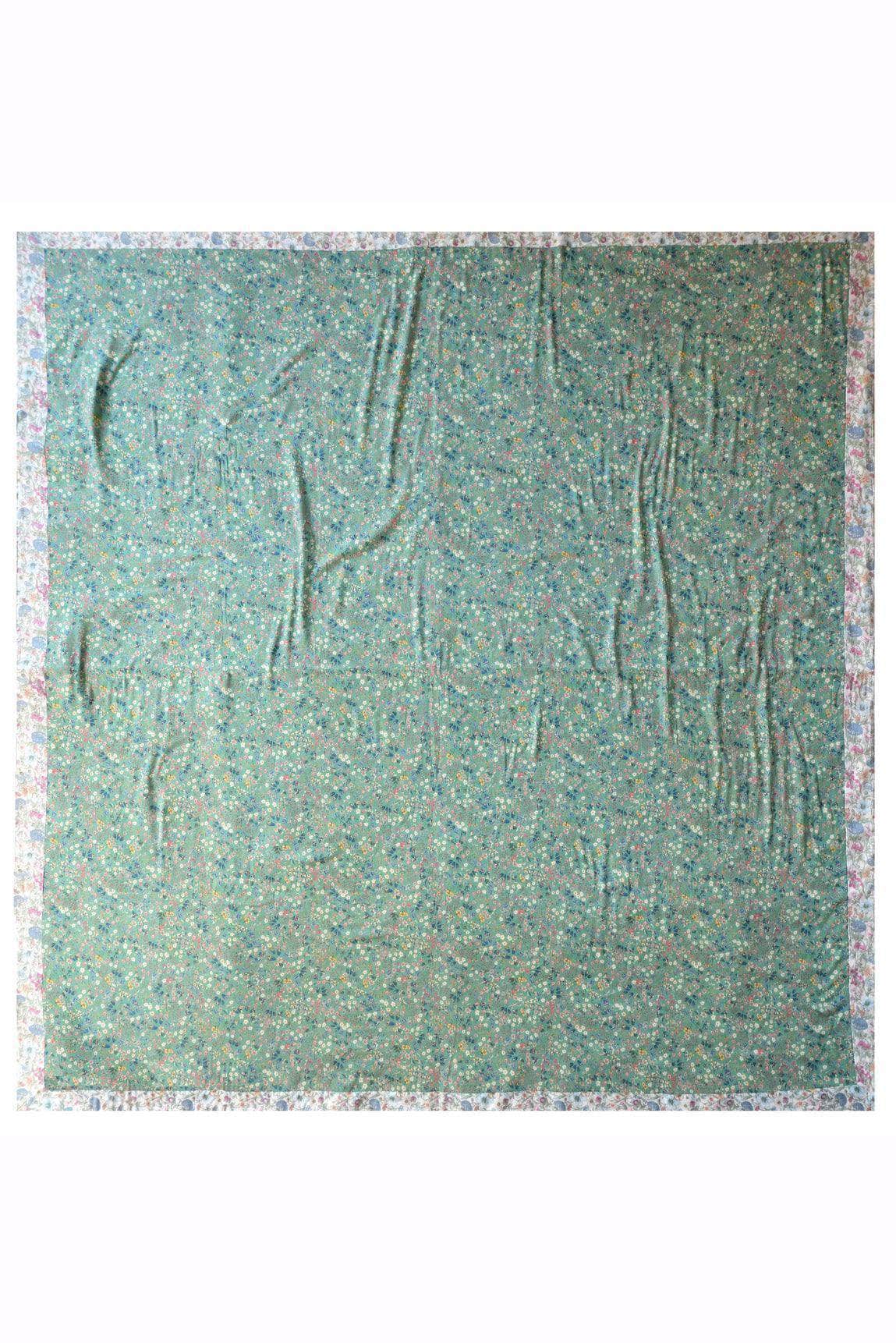 Picnic Blanket Made With Liberty Fabric Donna Leigh Green & Rachel