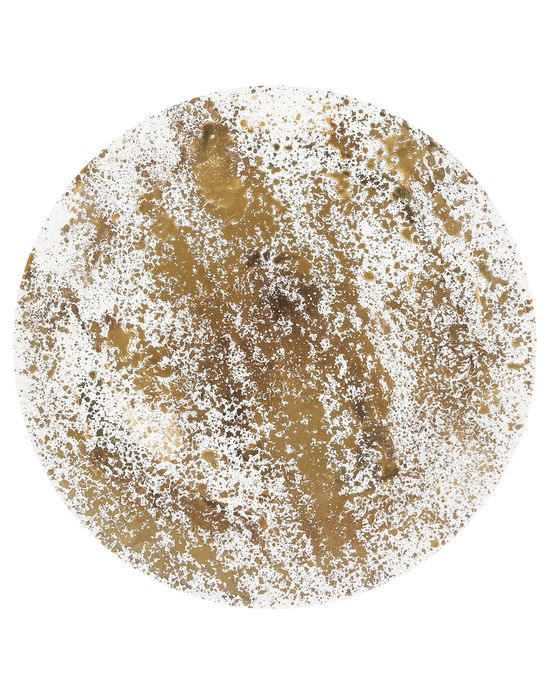 Gold Splatter Plate