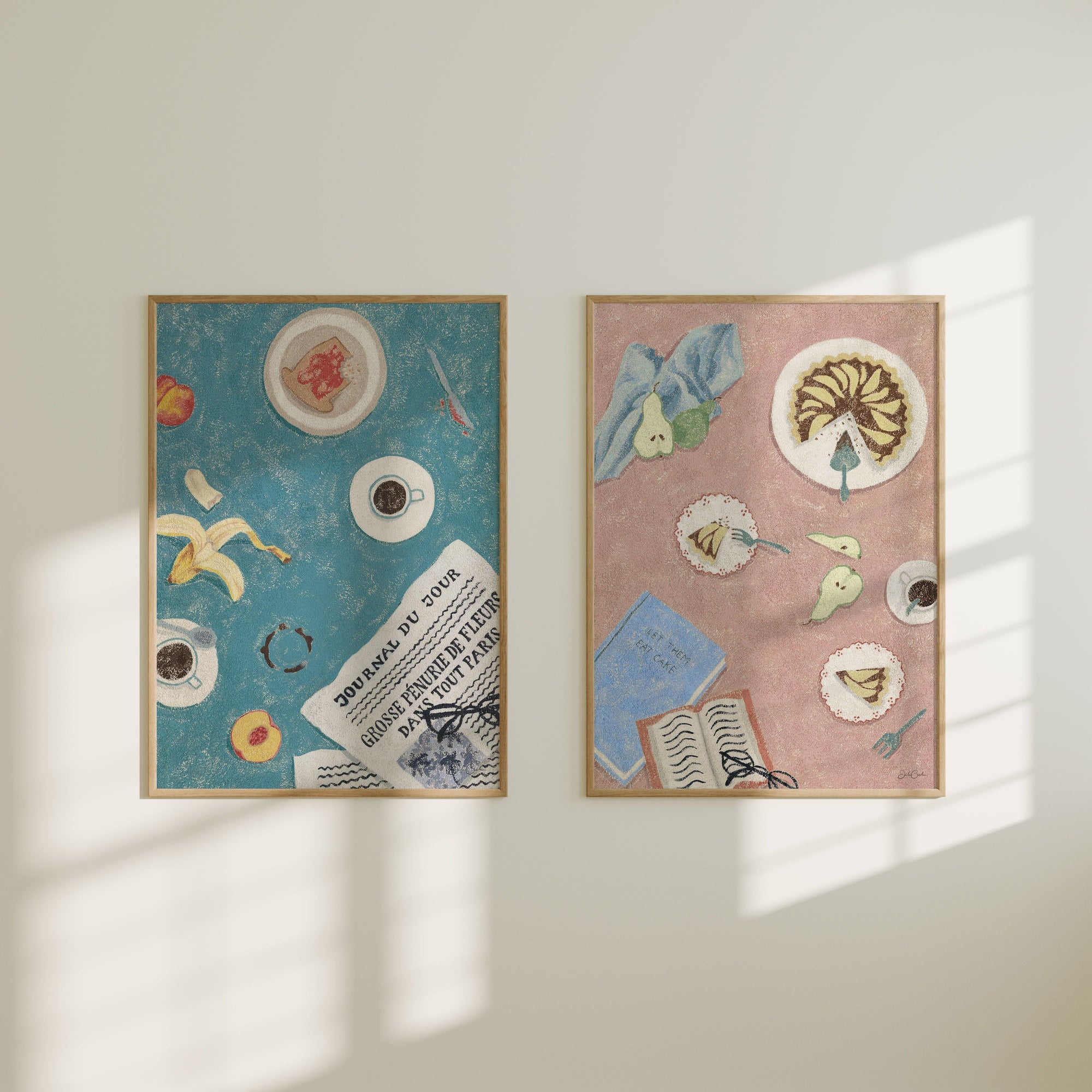Journal Du Jour - Limited Edition Fine Art Giclée Print