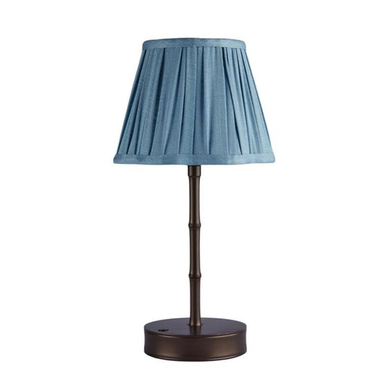 Bronze Bamboo Rechargeable Lamp Base - 25cm