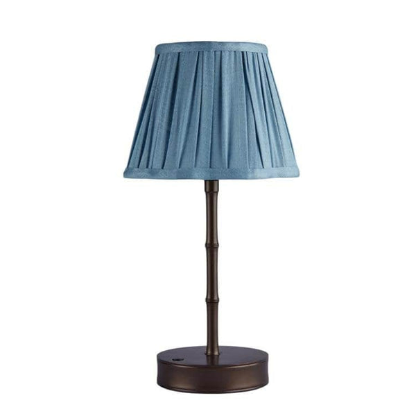 Bronze Bamboo Rechargeable Lamp Base - 25cm