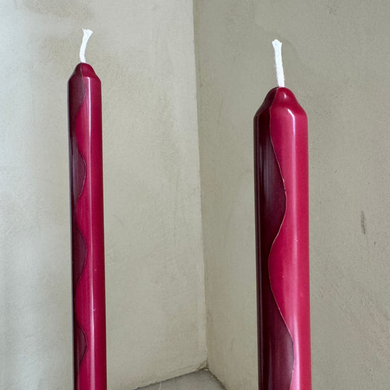 Mulberry Dinner Candle