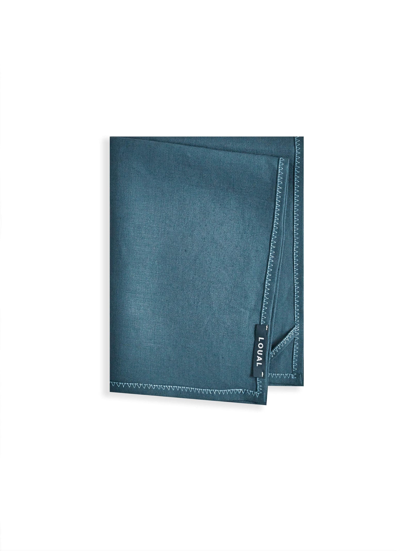 Irish Linen Hand & Tea Towel - Holm Blue