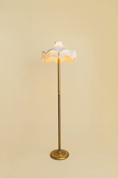 The Daisy Moiré Lampshade - Pearl