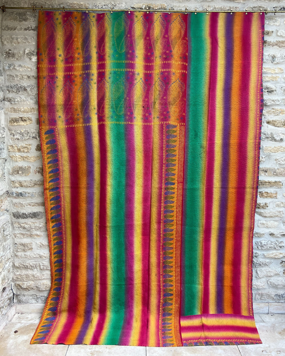 Midweight Kantha Quilt No. 791
