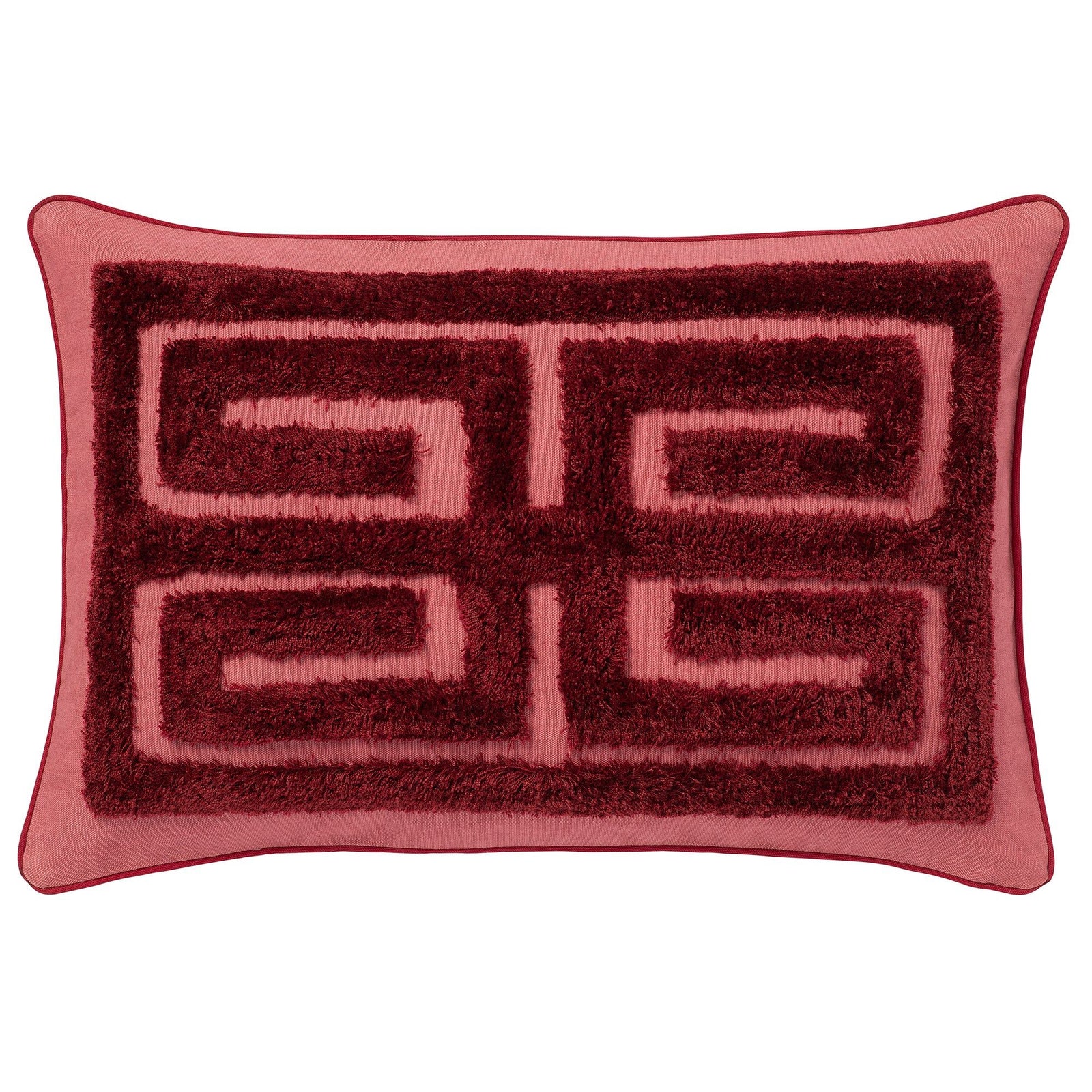 Cushion Cleo Pink & Bordeaux