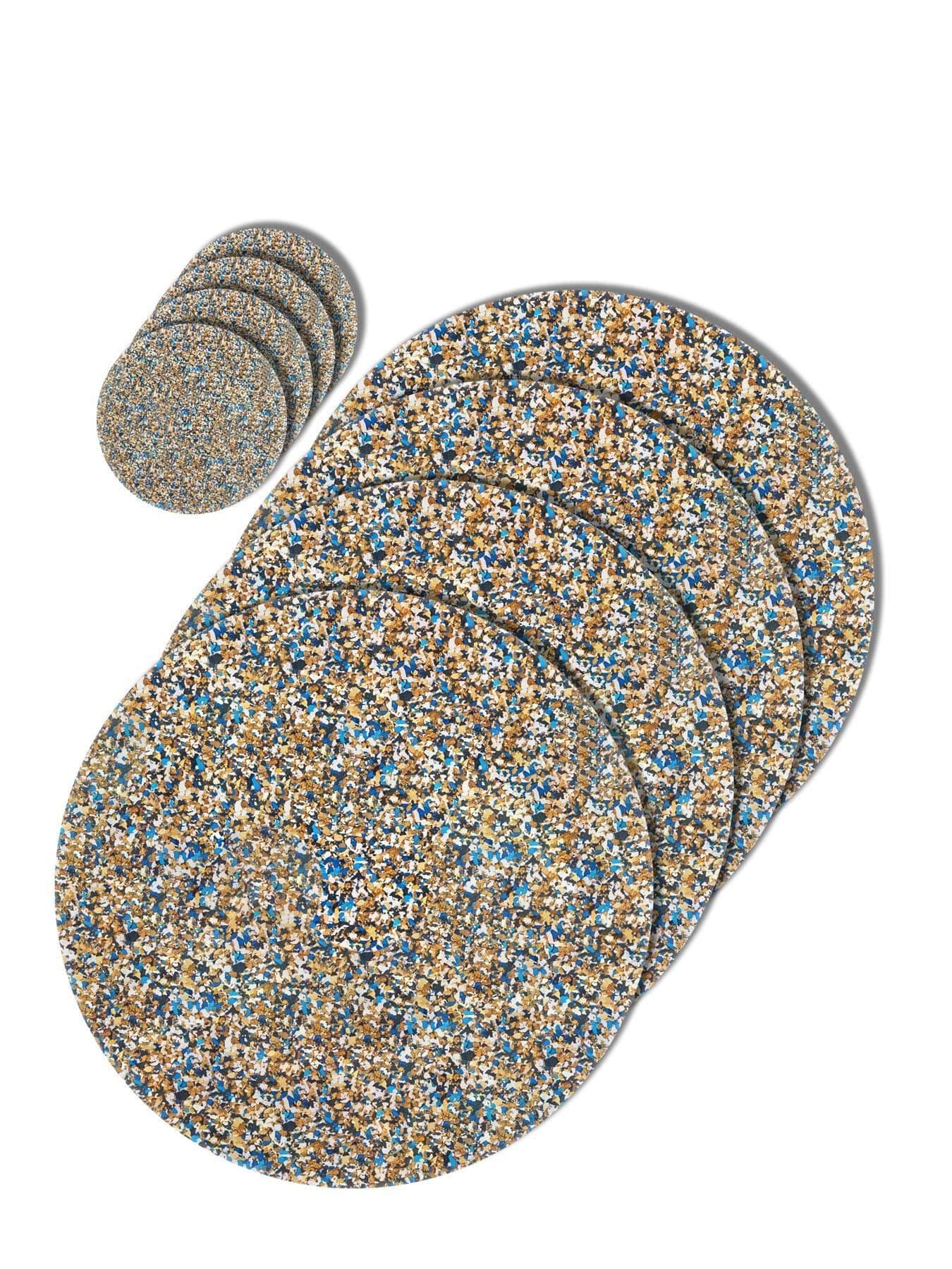 Speckled Cork Combo Set 3 - Blue