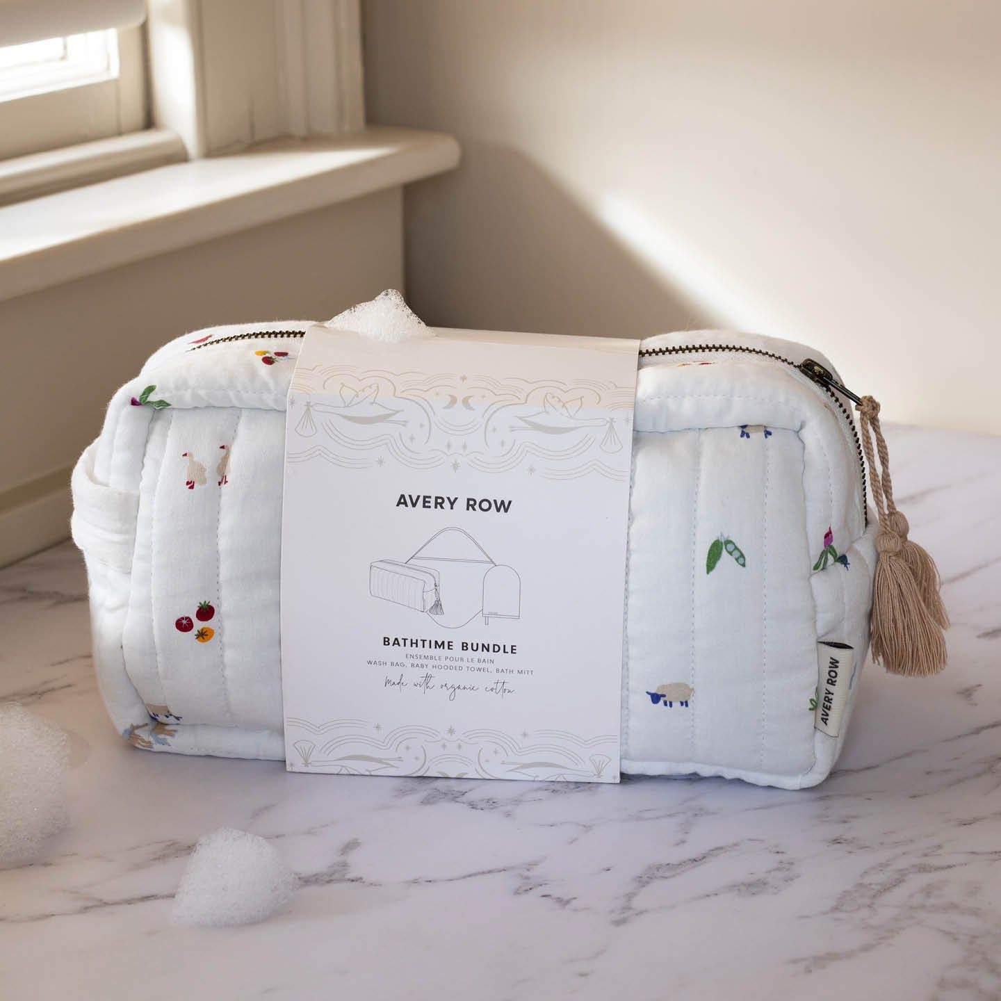 Bathtime Bundle New Baby Gift Set  - Little Farm