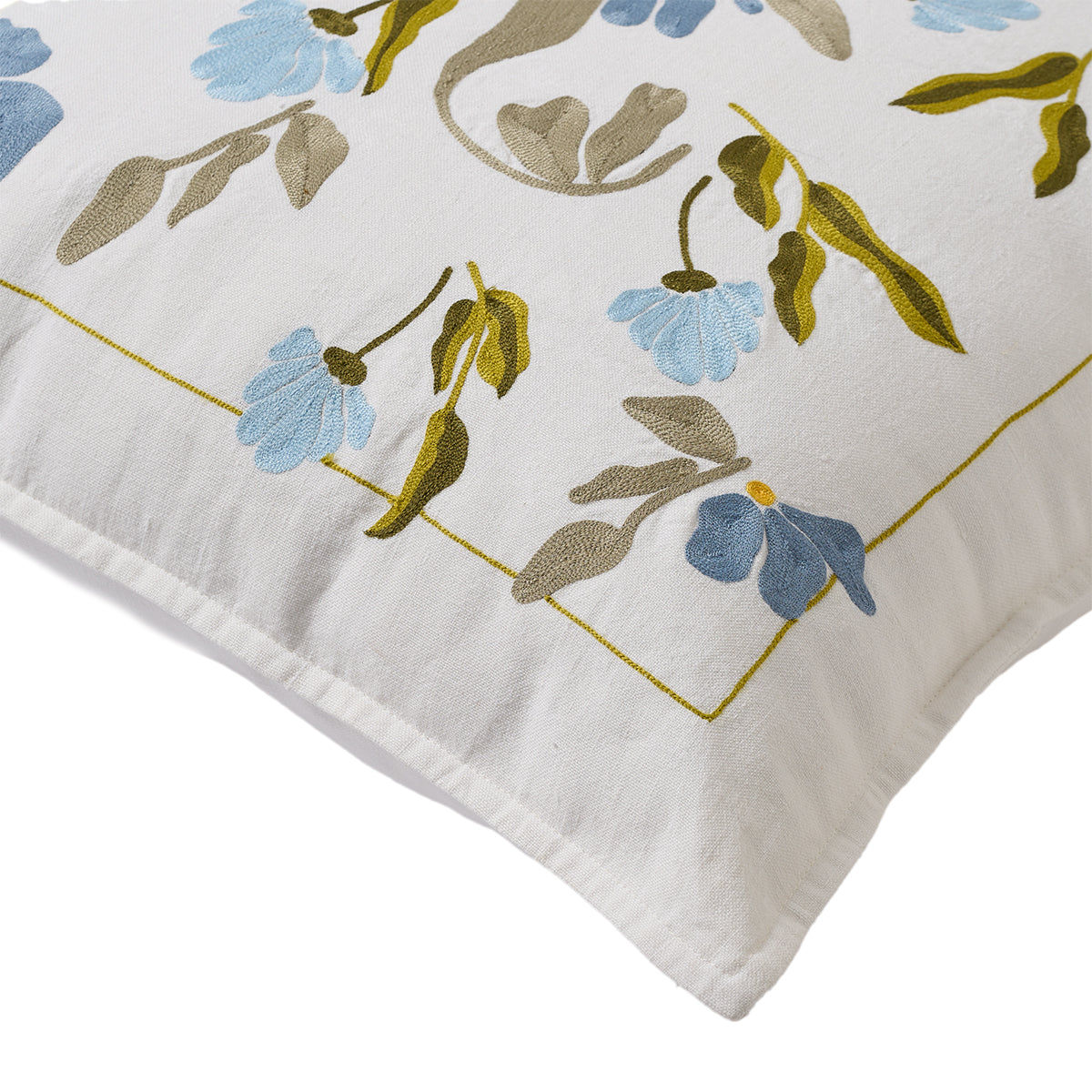 Bouquet Cushion Cover - Blue