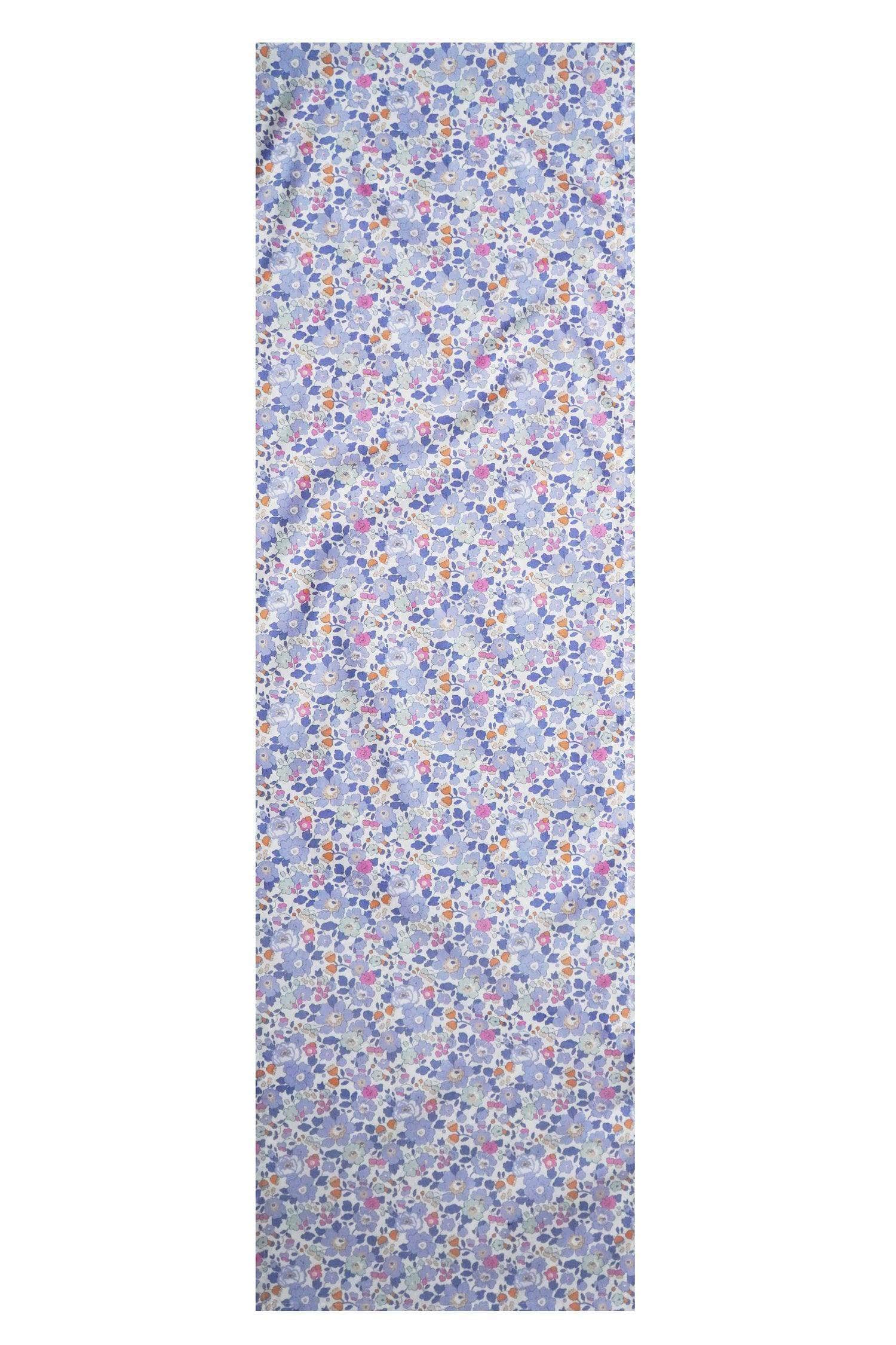 Tablecloth Runner Made With Liberty Fabric Betsy Lavender Blue