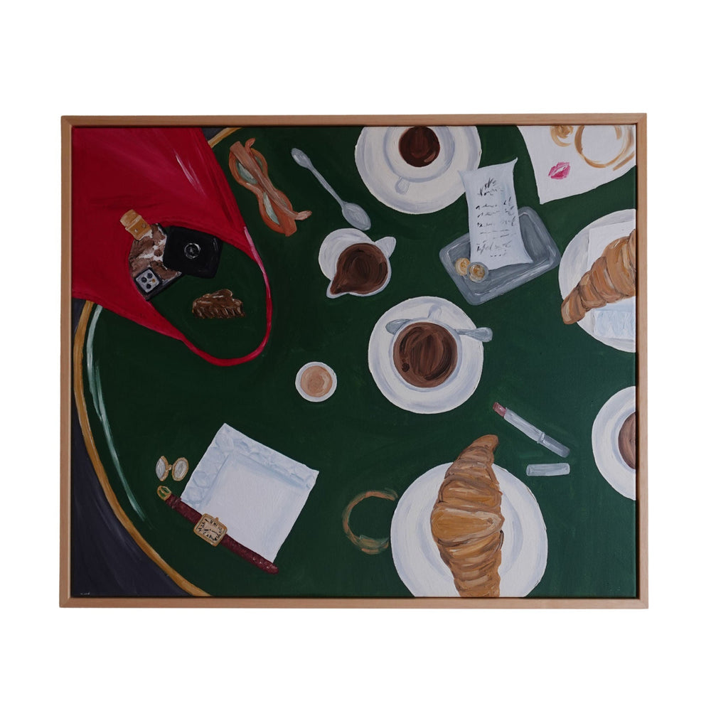 Café à Paris Painting