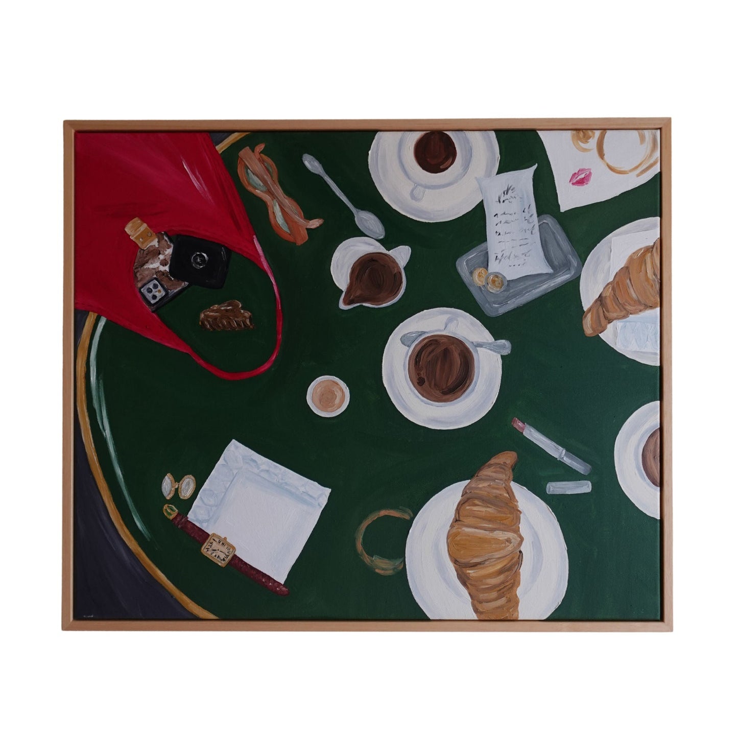 Café à Paris Painting