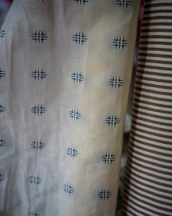 The Embroidered Cotton in Delphinium