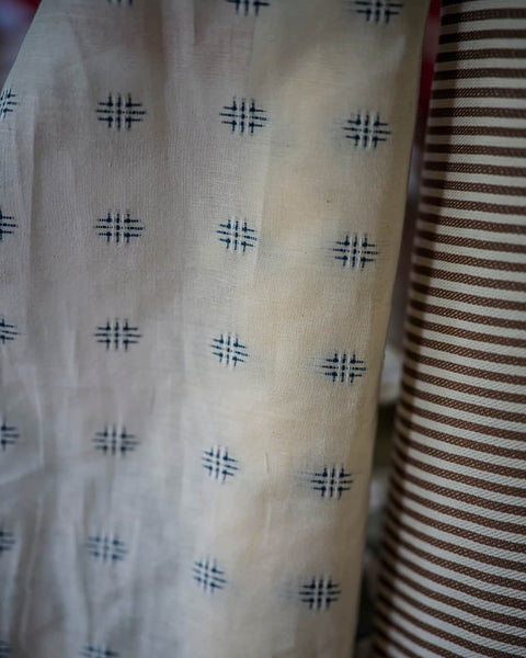 The Embroidered Cotton in Delphinium