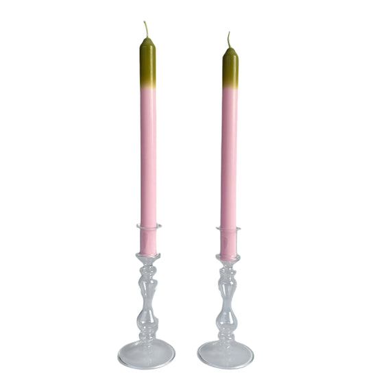 Sweet Pea Dinner Candle